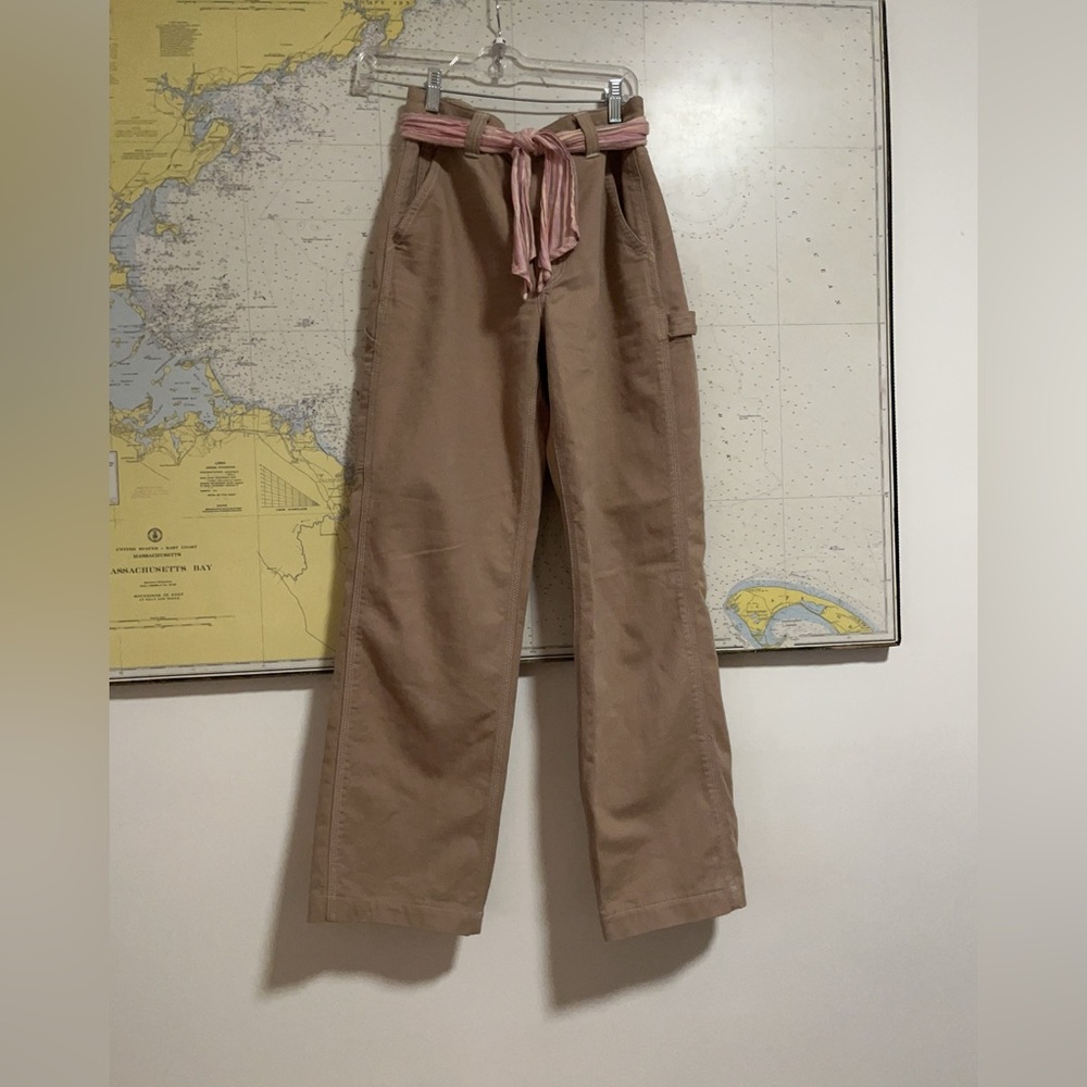 TNA High waist wide leg cargos